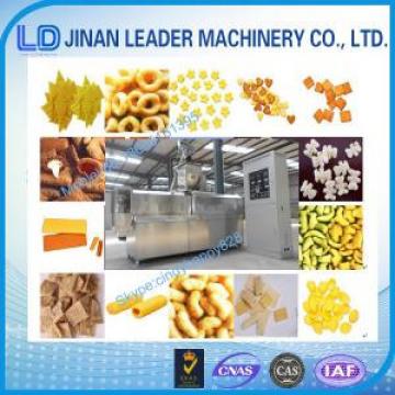 Automatic Puffed snack food processing machine extruder machine Jinan factory