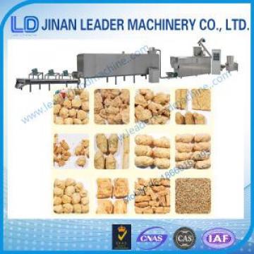 Automatic textured soya protein snack food processor machinery