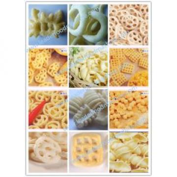 Industrial pellet food extruding and frying processing machines