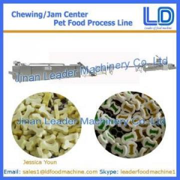 Chewing/jam center pet food making machine,Animal and Pet food processing line