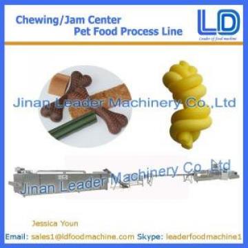 Chewing/jam center pet food machine,Pet food processing line