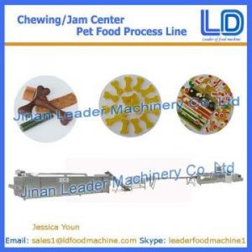 Chewing/jam center pet food production line,Pet food processing line
