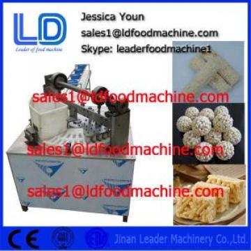 China Automatic Healthy Puffed Roasted Barley Granola Bar Machine