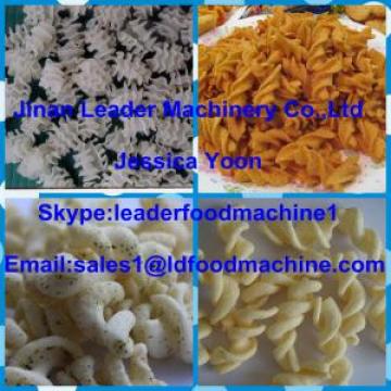 CE ISO9001 Automatic Screw/shell/chips frying food extrusion machine