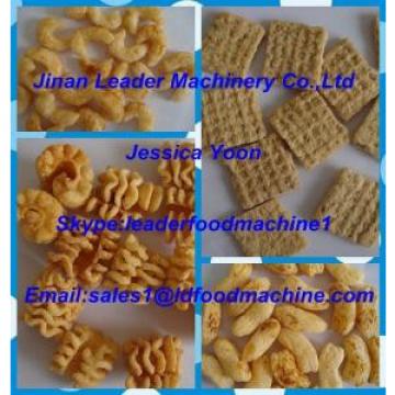 Best quality Automatic Screw/shell/chips frying food extrusion machine