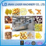 Small scale wheat rice corn puff double screw extruder making machine